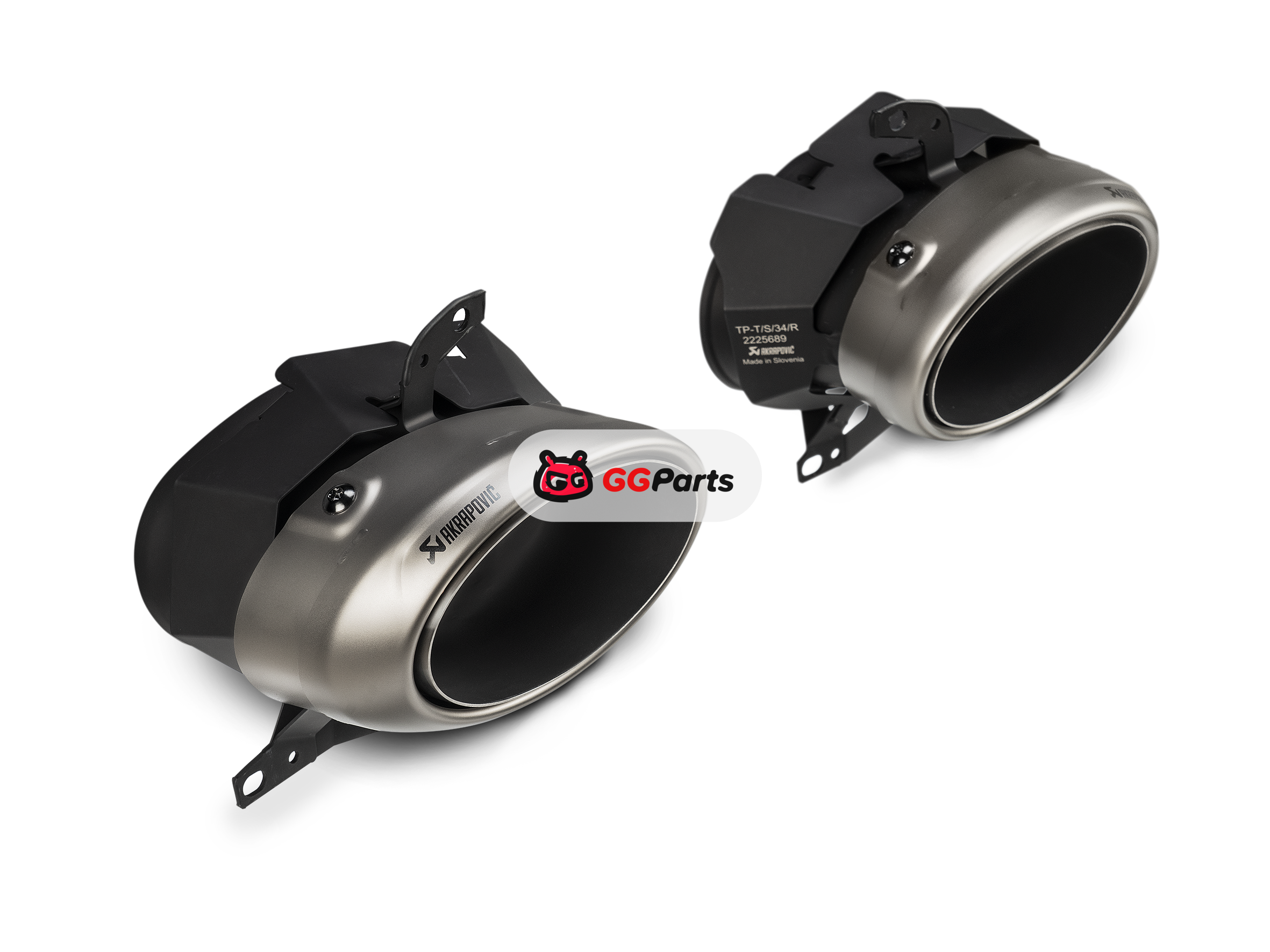 Akrapovic TP-T/S/34 AKRAPOVIC Насадки на глушитель (титан) Porsche 911 Turbo/Turbo S 992 2020-2024