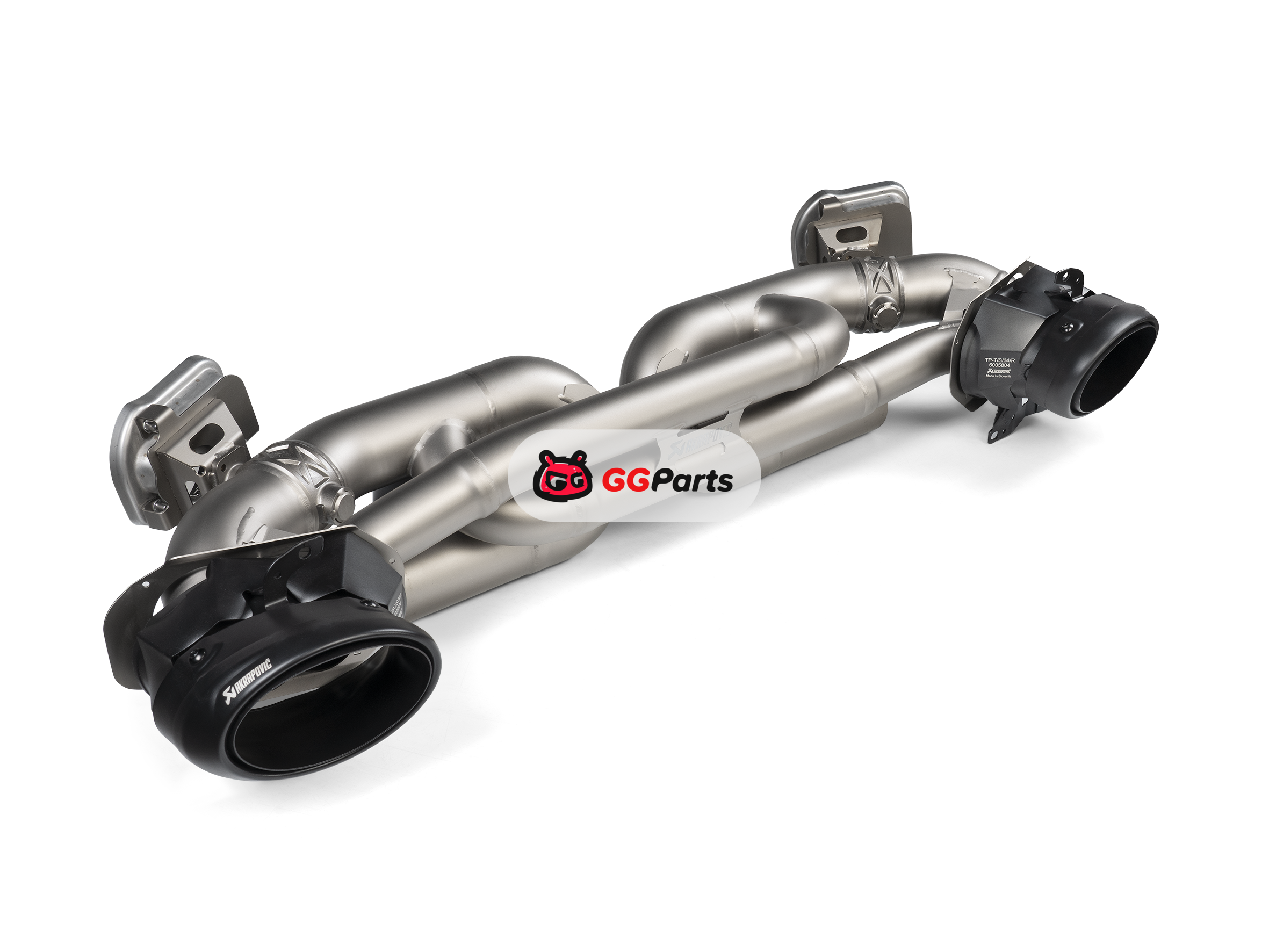 Akrapovic S-PO/TI/19 AKRAPOVIC Slip-On Race Line (Titanium) Выхлопная система Porsche 911 Turbo/Turbo S 992 2020-2024