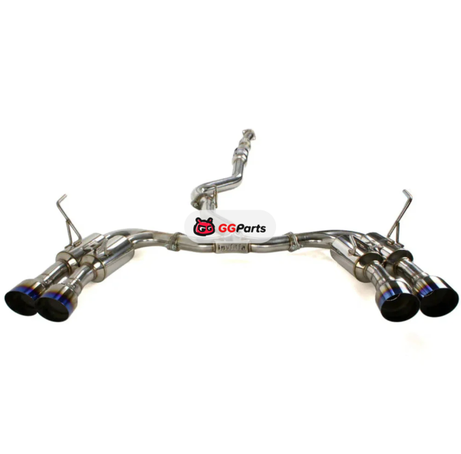 Invidia HS22WRXGM4ST INVIDIA R400 Gemini Cat-Back Выхлопная система (титановые насадки) Subaru WRX VB 2021-2024