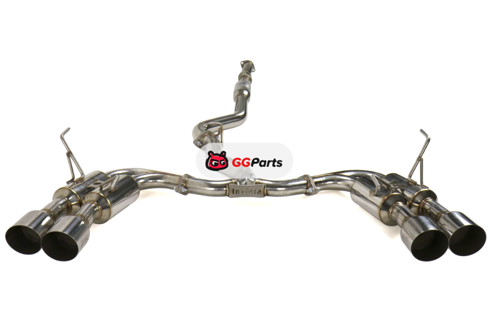 Invidia HS15STIGM4SS INVIDIA R400 Gemini Cat-Back Выхлопная система (полированные насадки) Subaru WRX/STI VA 2015-2021