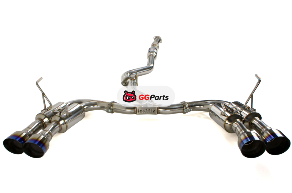 Invidia HS11STIGM4ST INVIDIA R400 Gemini Cat-Back Выхлопная система (титановые насадки) Subaru WRX GE/STI GV 2011-2014 Sedan