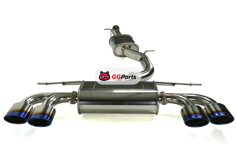 Invidia HS14GFRG3T ﻿INVIDIA Q300 Cat-Back Выхлопная система (титановые насадки) Volkswagen Golf 7 R 2013-2017