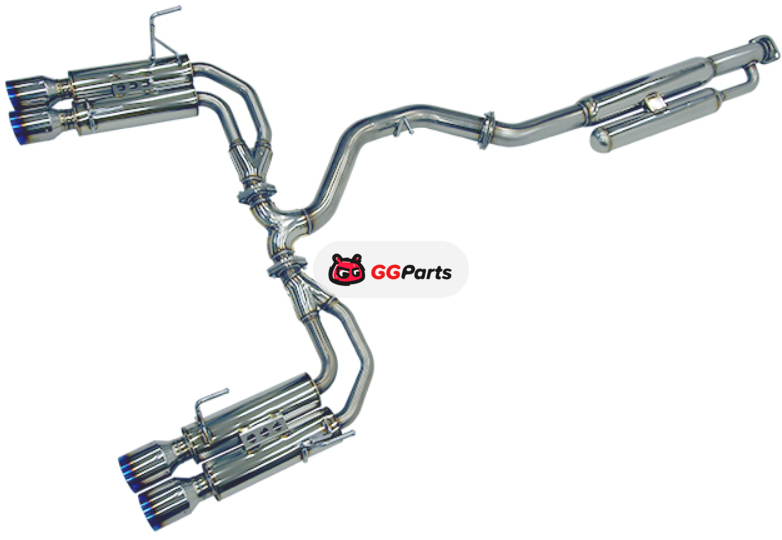 HKS 31021-AF026 HKS LEGAMAX Sport Cat-Back Выхлопная система (титановые насадки) Subaru WRX VB 2022-2024