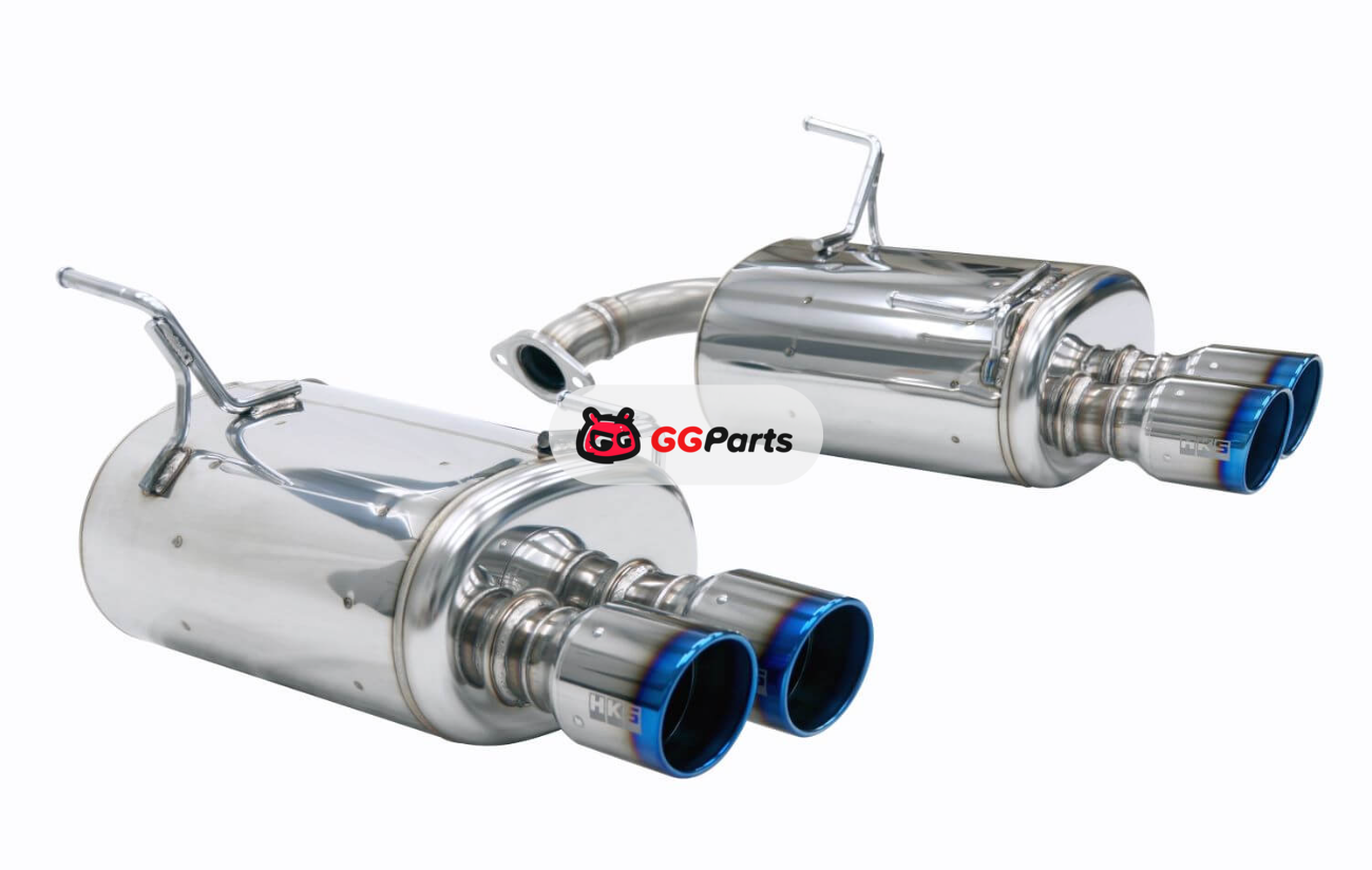 HKS 31021-AF025 HKS LEGAMAX Premium Axle-Back Выхлопная система (титановые насадки) Subaru WRX VB 2022-2024