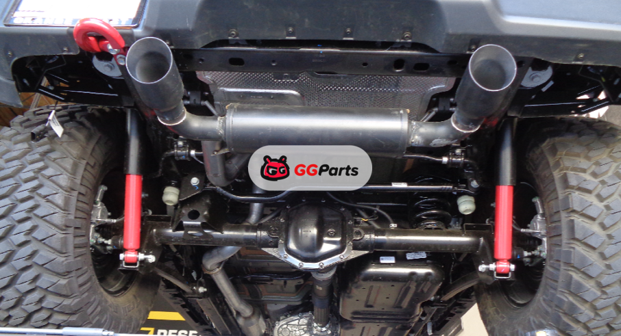 Magnaflow 19388 MagnaFlow Street Axle-Back Cat-Back Выхлопная система (черные насадки) Jeep Wrangler JL 2018-2024 2.0/3.6L 2/4-Door