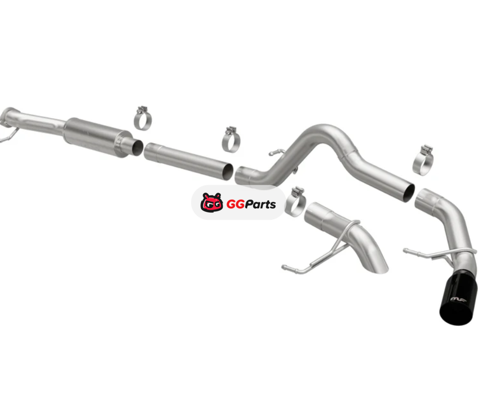 Magnaflow 19682 MagnaFlow Rock Crawler Cat-Back Выхлопная система (черная насадка) Ford Bronco L4 2.3L/V6 2.7L 2021-2024 2/4-Door