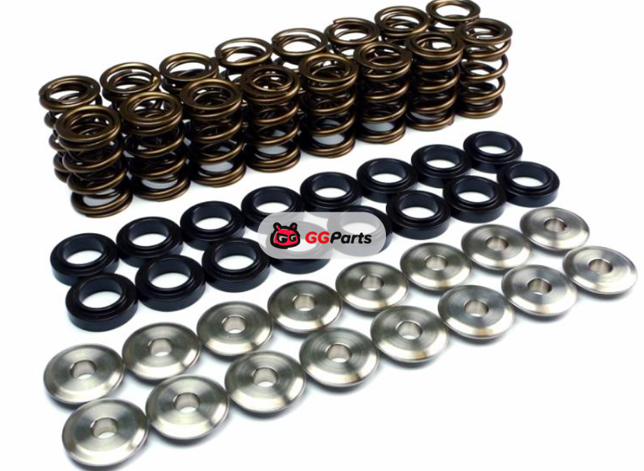 Brian Crower BC0310 Brian Crower Комплект двойных пружин/титановых тарелок/стальных седел клапанов Toyota 2JZ (24шт)