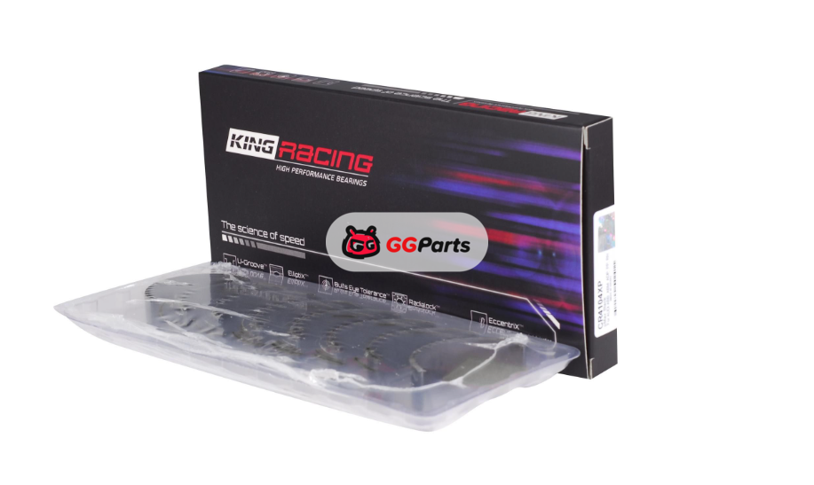 King Engine Bearings CR4637GPC0.25 KING Racing Silver Комплект шатунных вкладышей 0.25 Audi/Seat/Skoda/Volkswagen 2.0TFSI EA888 Gen 2/Gen 3