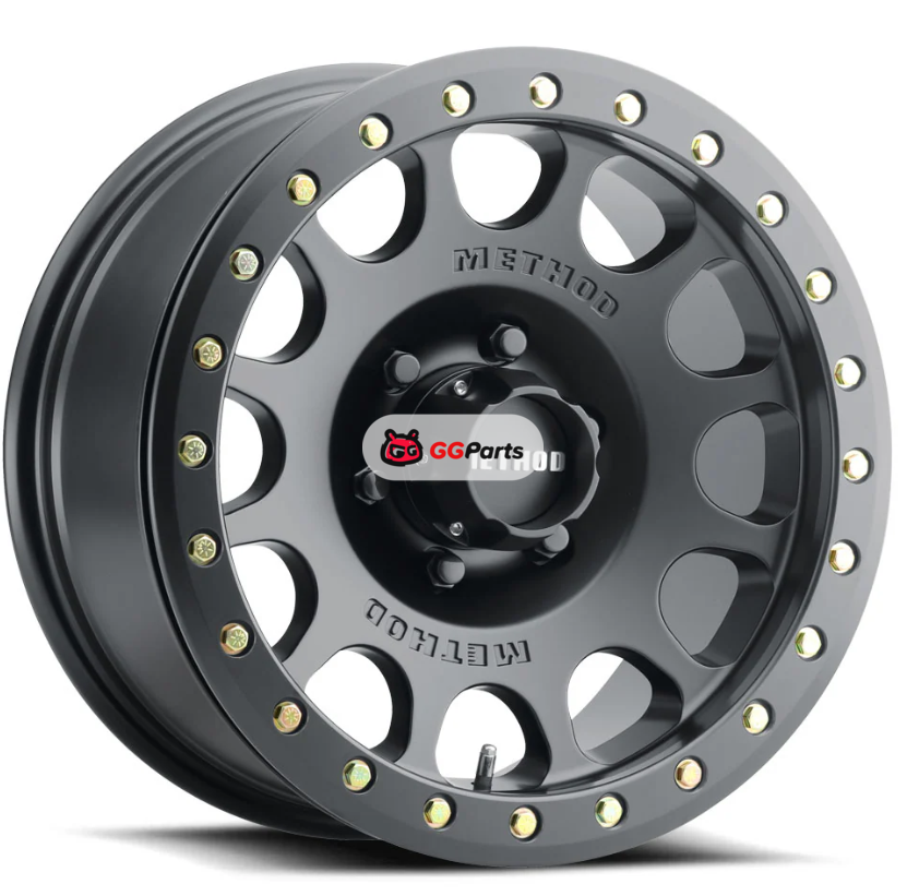 Method Wheels MR10578560500B Method MR105 Beadlock Литой диск 17x8.5 PCD 6x139.7 ЕТ 0mm ЦО 108mm Matte Black