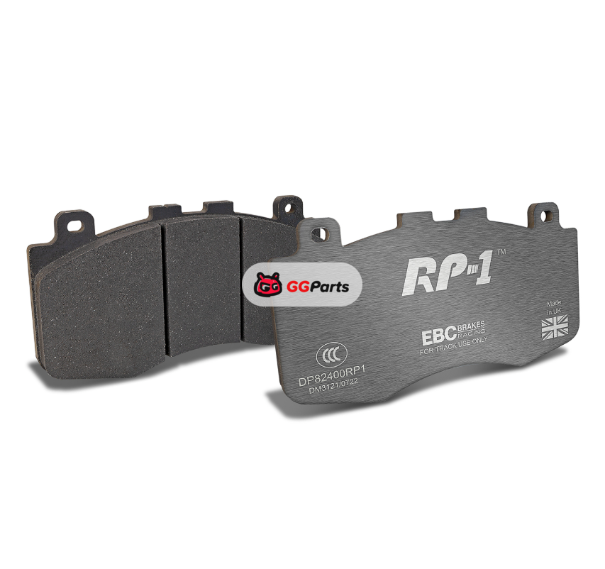 EBC DP82400RP1 EBC Racing RP-1 Комплект передних тормозных колодок (диск 400x36мм) Dodge Durango SRT Hellcat 6.2L sc 2021–2025/Jeep Grand Cherokee Trackhawk WK2 6.2L sc 2018–2021