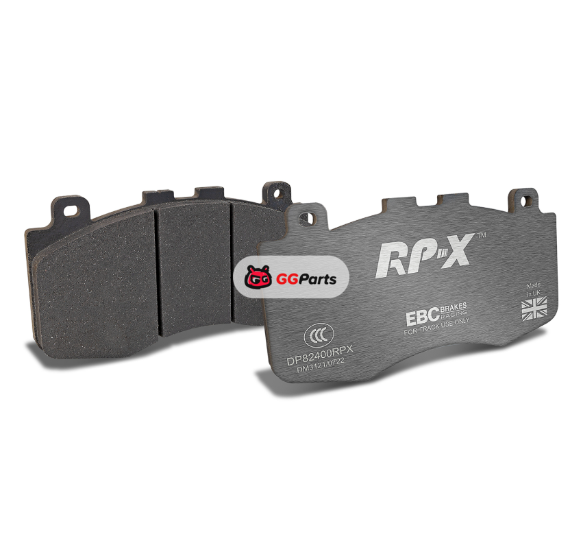 EBC DP82400RPX EBC Racing RP-X Комплект передних тормозных колодок (диск 400x36мм) Dodge Durango SRT Hellcat 6.2L sc 2021–2025/Jeep Grand Cherokee Trackhawk WK2 6.2L sc 2018–2021