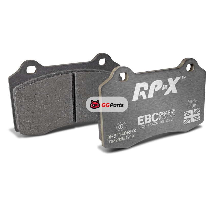 EBC DP81140RPX EBC Racing RP-X Комплект задних тормозных колодок (диск 350x28мм) Dodge Durango 5.7L/SRT 6.4L/SRT Hellcat 6.2L sc 2018–2026/Jeep Grand Cherokee SRT 6.4L/Trackhawk WK2 6.2L sc 2011–2021