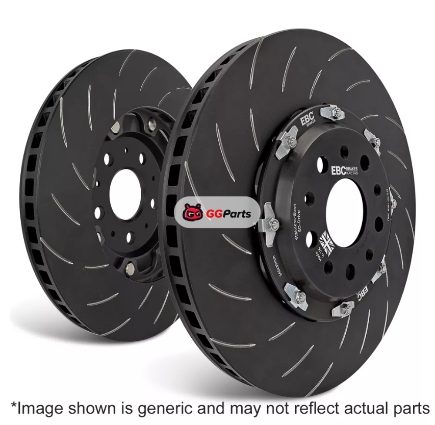 EBC SG2FC7597 EBC SG Racing Передние двухсоставные тормозные диски 380x34мм Dodge Durango 5.7L/SRT 6.4L 2018–2026/Jeep Grand Cherokee SRT 6.4L 2011–2021 (2шт)