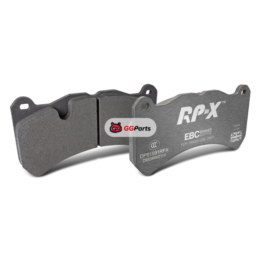 EBC DP81591RPX EBC Racing RP-X Комплект передних тормозных колодок (диск 340x30мм) Subaru WRX STI 2018-2021/WRX tS 2024-2026 (6 Piston Brembo)