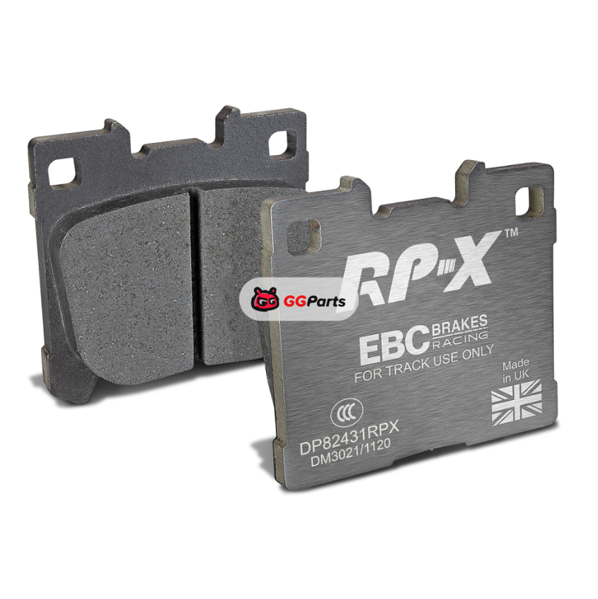 EBC DP82431RPX EBC Racing RP-X Комплект задних тормозных колодок (диск 297x18мм) Toyota GR Corolla 2023-2026/GR Yaris 2020-2026