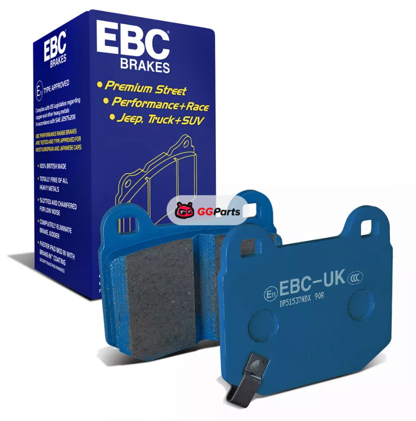 EBC DP51537NDX EBC Bluestuff Комплект задних тормозных колодок (диск 316x20мм) Subaru WRX STi 2003-2017/BRZ/Toyota GT86/GR86 2018-2026 Brembo